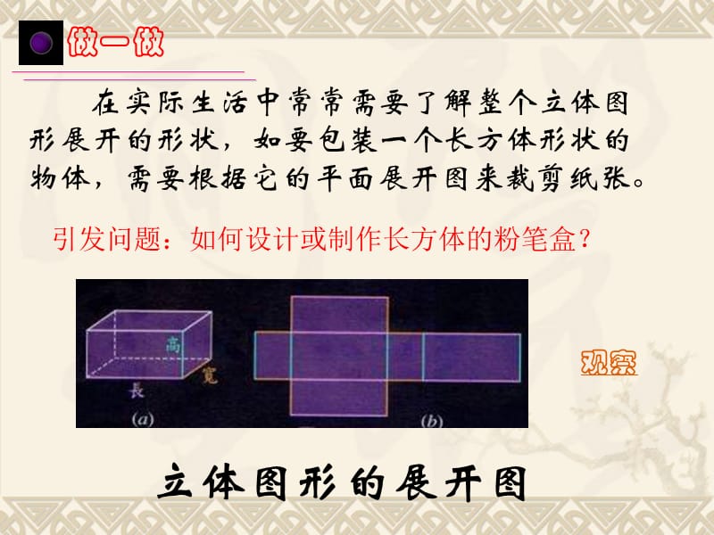 多姿多彩的图形——几何图形展开图3.ppt_第3页