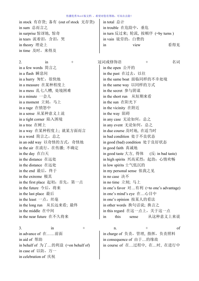 介词in的短语Word版.doc_第2页