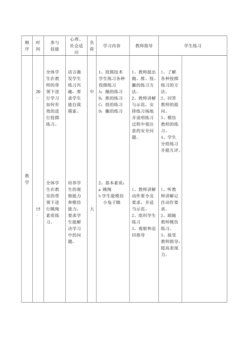 初中体育课教案第二十一课.doc_第2页