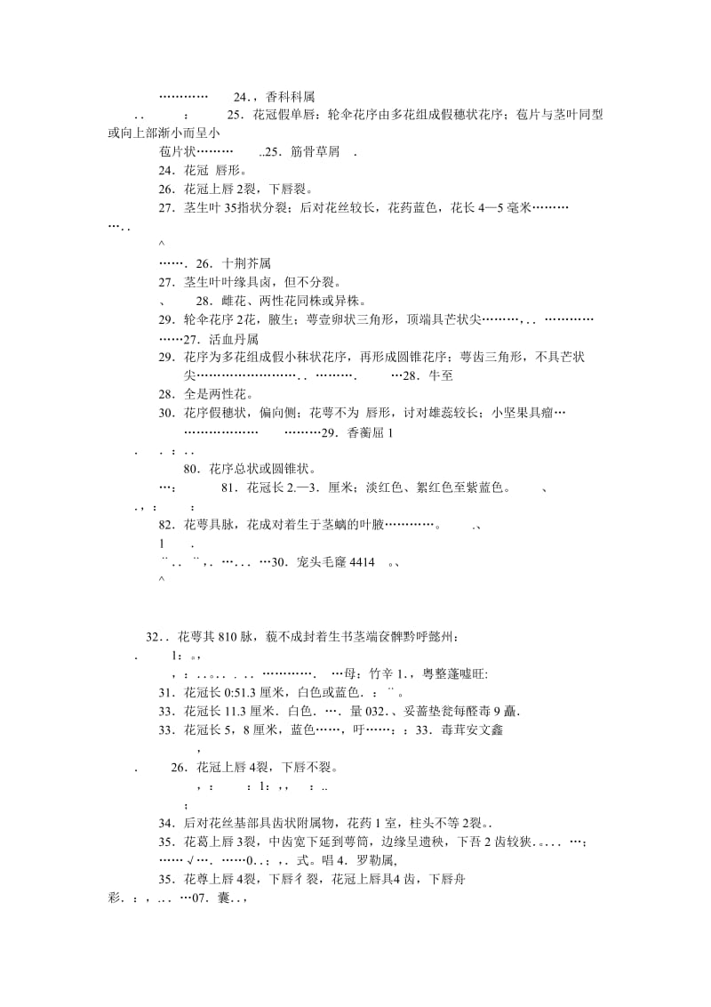 检索表唇形科初步整理.doc_第3页