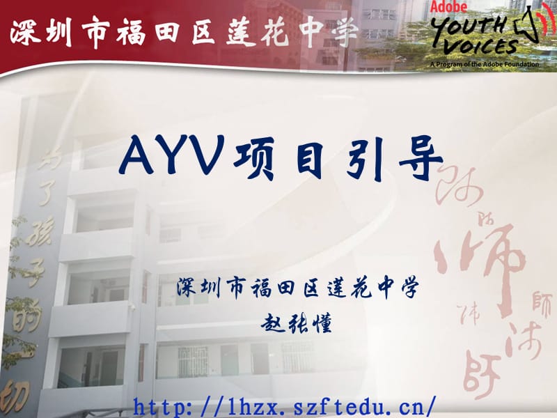 AYV项目引导.ppt_第1页