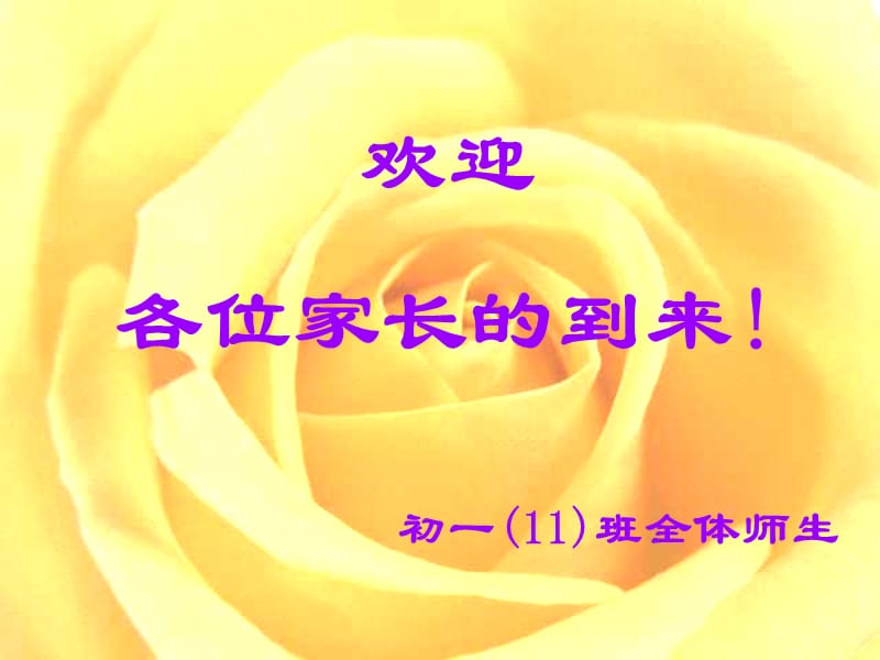 初一期中考试家长会课件.ppt_第1页