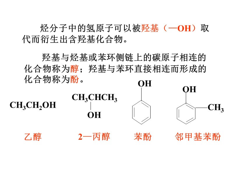 开智中学2012届高三化学一轮复习——醇和酚.ppt_第2页