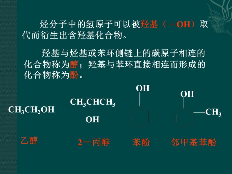 化学：第三章《烃的含氧衍生物》课件（新人教版选修5）.ppt_第3页