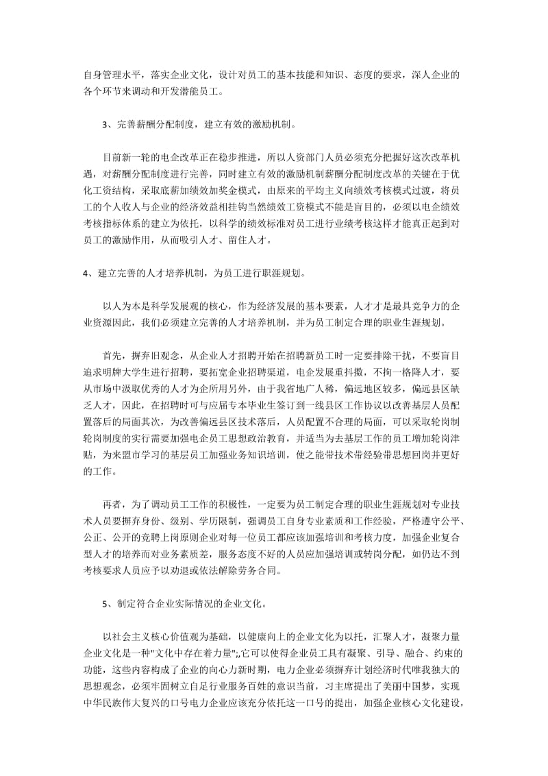 如何制定合理的电力企业人力资源战略规划.docx_第3页