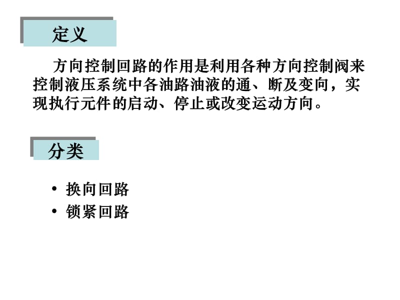 液压系统 方向控制回路.ppt_第2页