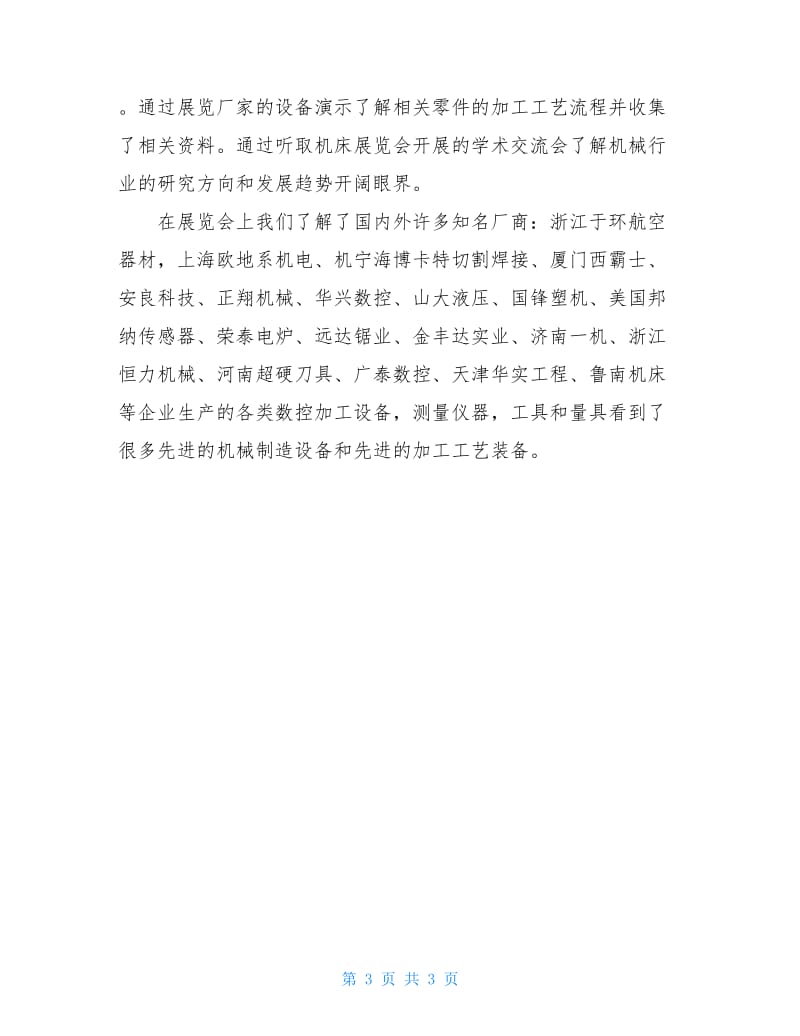 个人实习总结个人实习报告模板.doc_第3页