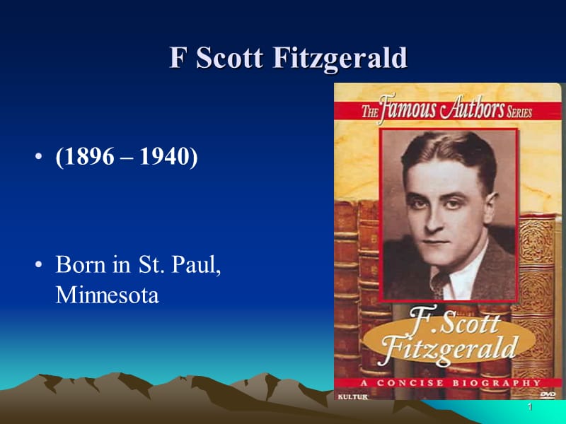 美国文学F·Scott-FitzgeraldPPT课件.ppt_第1页
