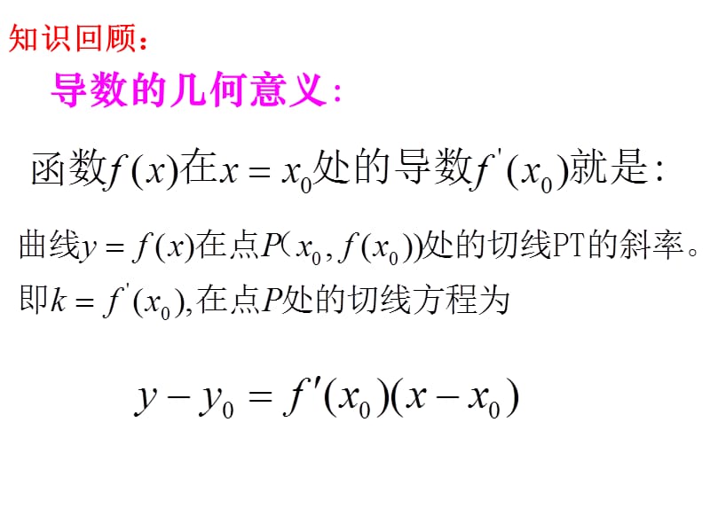 用导数求切线方程及应用.ppt_第2页