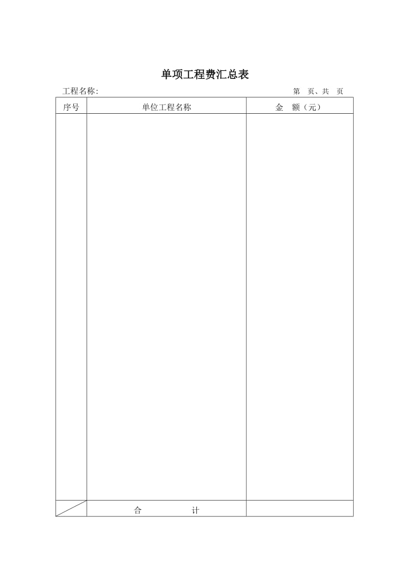 由投标人填写的工程量清单报价样表（Word）.doc_第3页