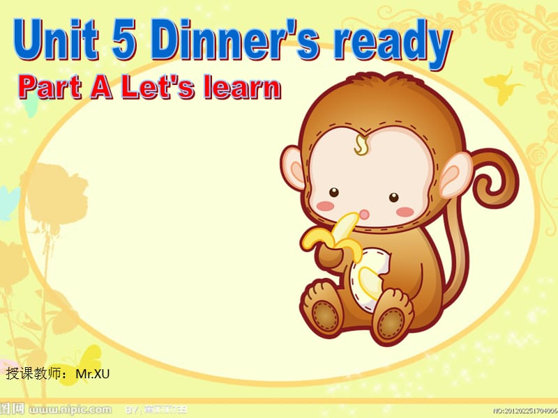 Unit5晚餐Let'slearn.ppt_第1页