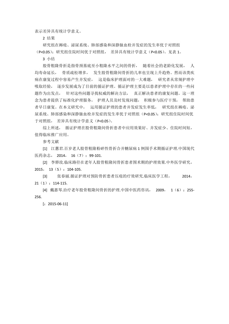 探讨循征护理在股骨粗隆间骨折护理中的应用价值100字.docx_第2页