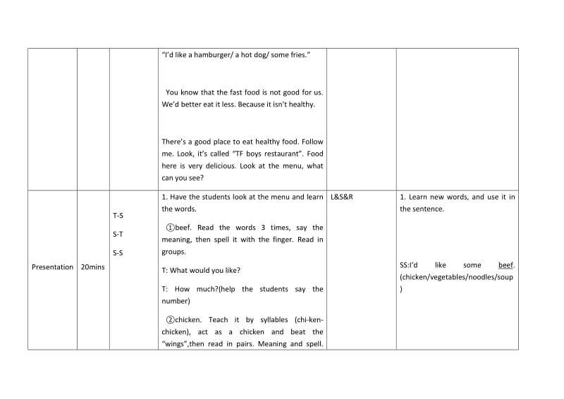 Let’s learn. Part A Unit 5 Grand Four P49.docx_第3页