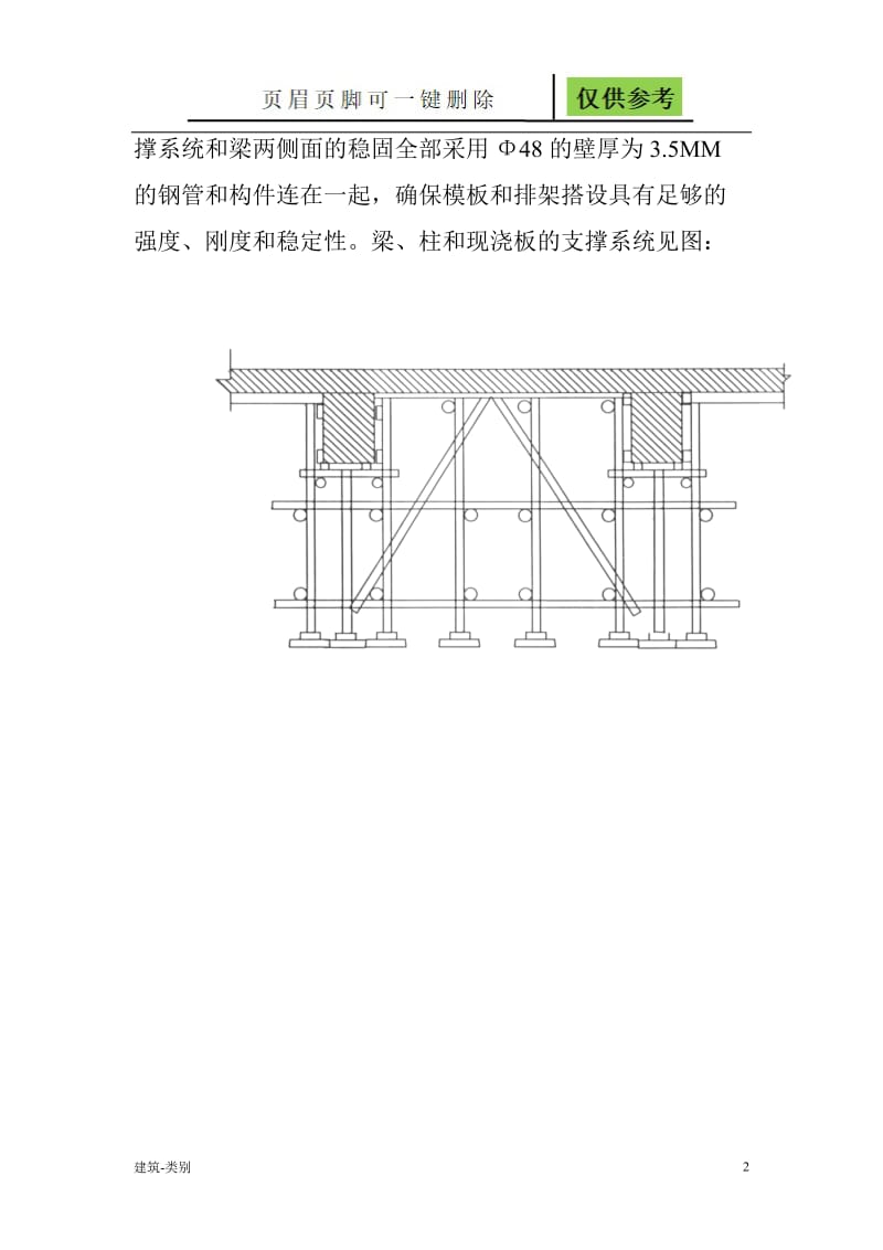 模板排架搭设方案[稻谷书屋].doc_第2页