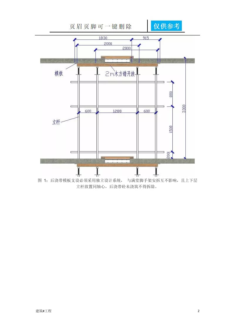 后浇带模板支设的完美做法[土建建筑].doc_第2页