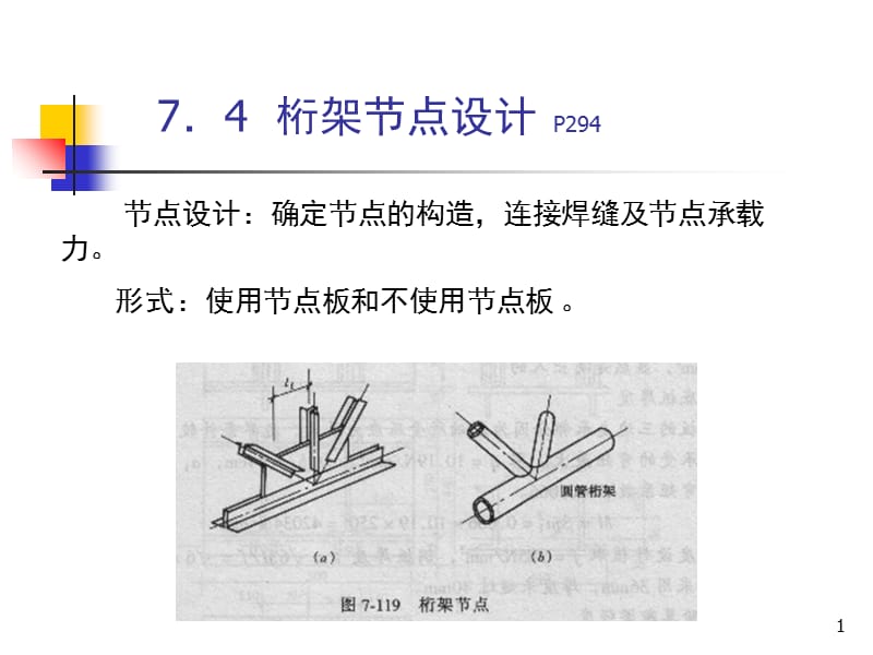 桁架节点设计PPT精品文档.ppt_第1页