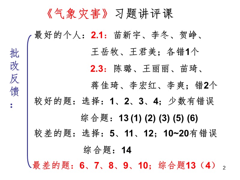 气象灾害习题PPT课件.ppt_第2页