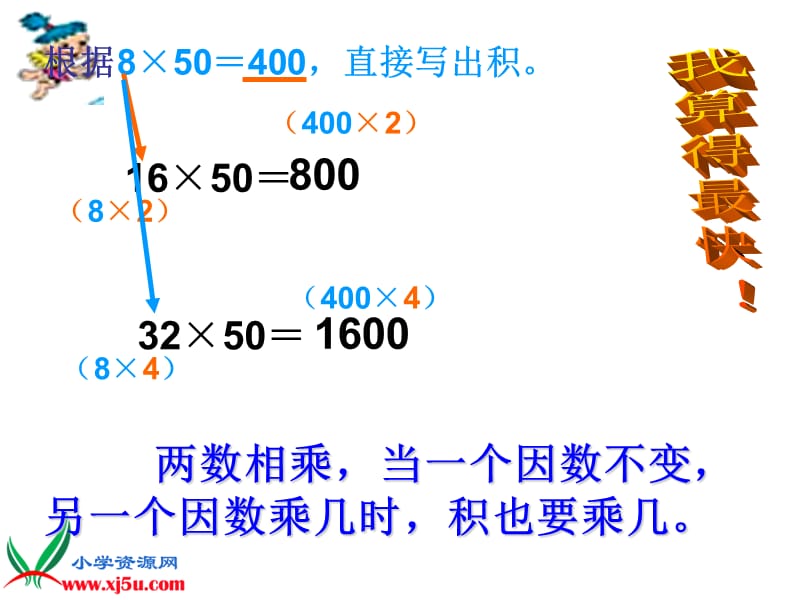 人教新课标数学四年级上册《积的变化规律-3》PPT课件.ppt_第3页