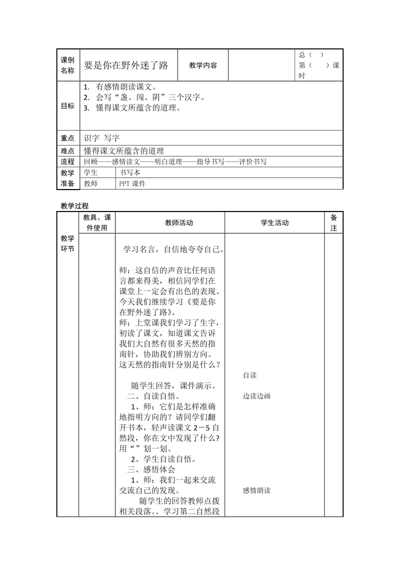 要是你在野外迷了路 .doc_第1页