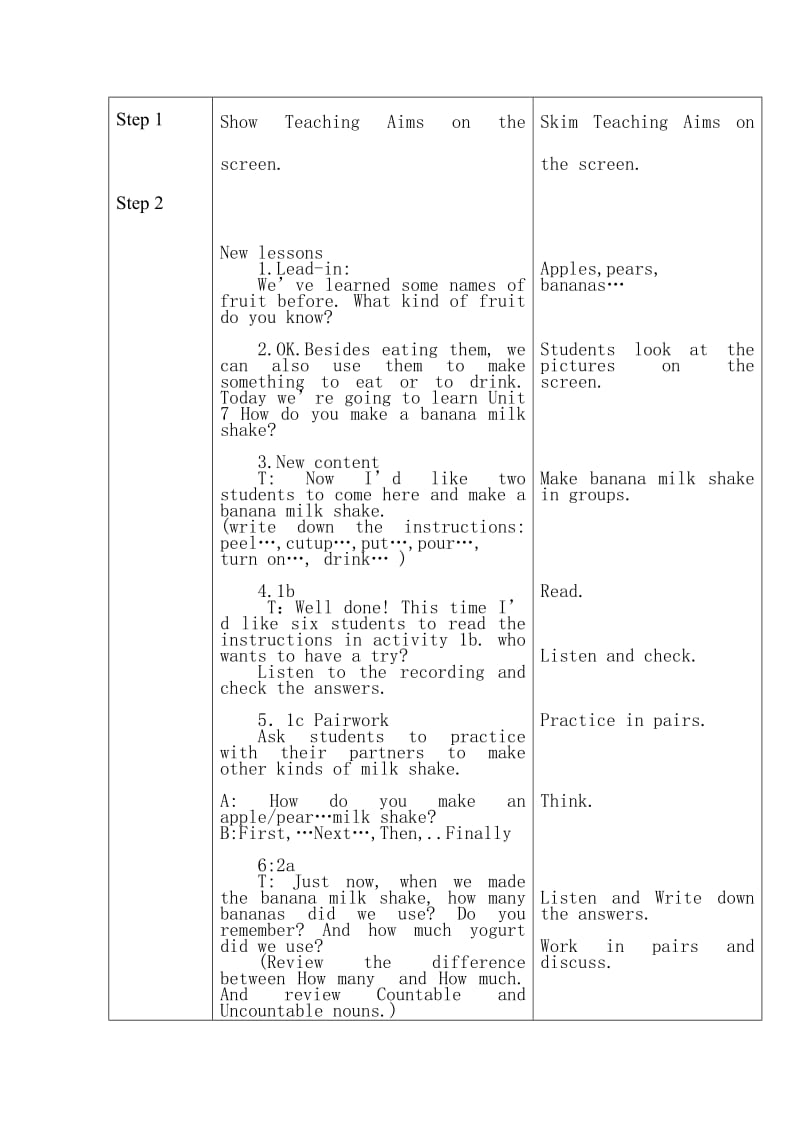 How_do_you_make_a_banana_milk_shake教学设计.doc_第3页