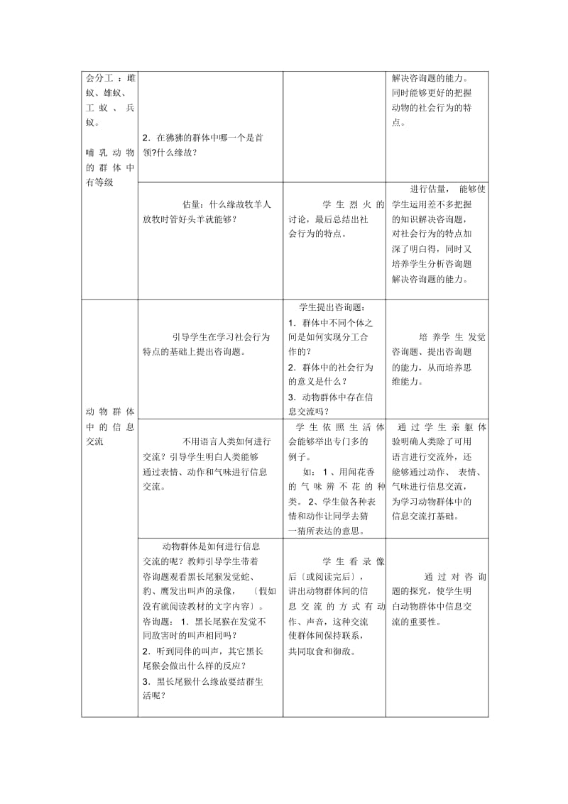 《动物的社会行为》教案(人教版初二上)(七).docx_第3页