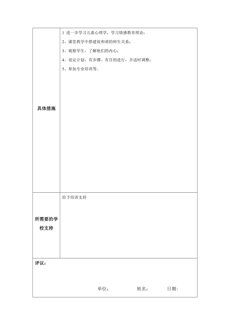 个人专业发展规划模板西航三校一年级张雁红 (2).docx_第2页