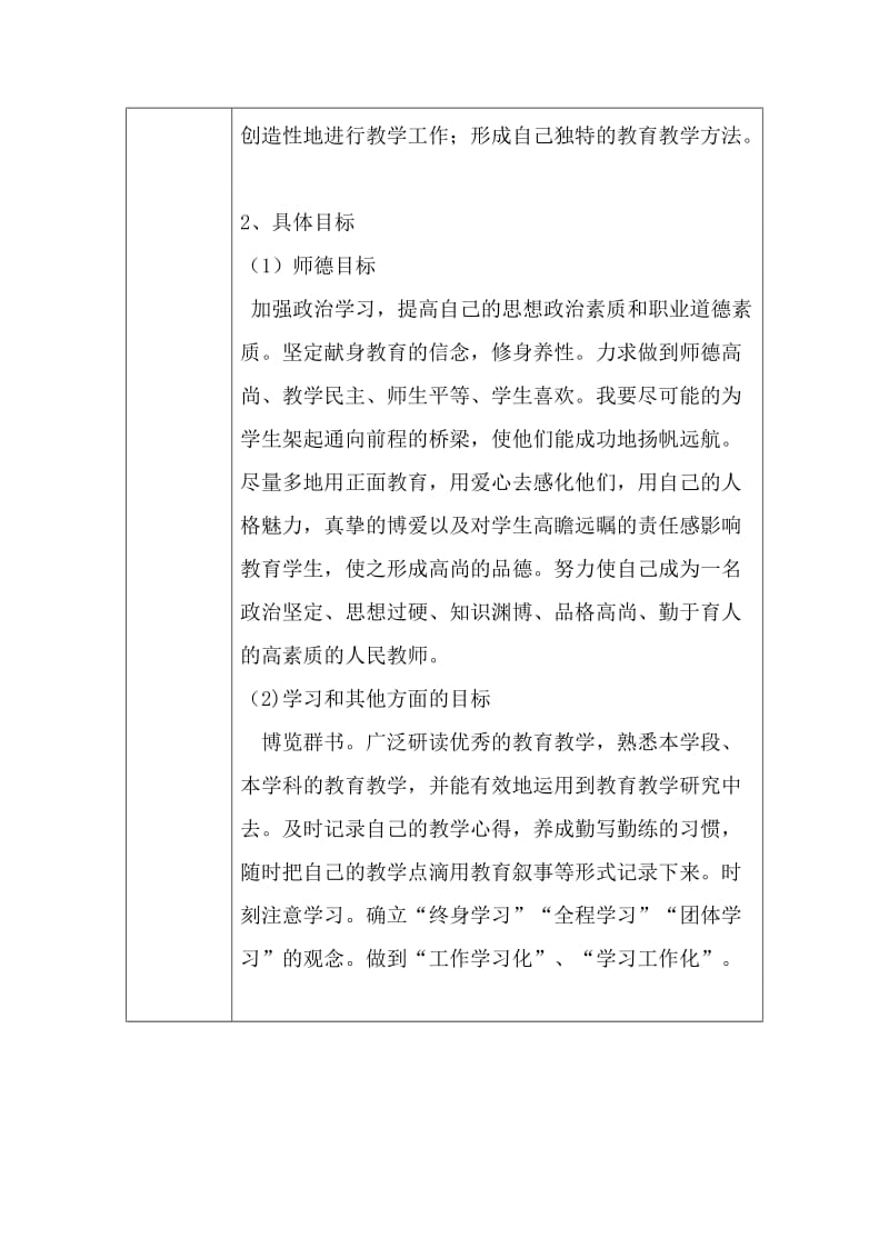 个人专业发展规划（代党平）.docx_第2页