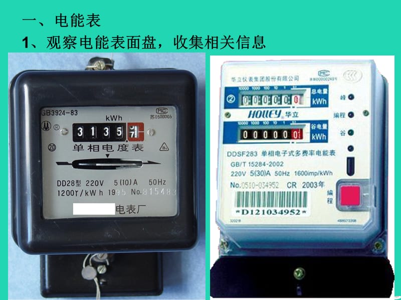 九年级物理上册 15.1电能表和电功课件 （新版）苏科版.ppt_第2页