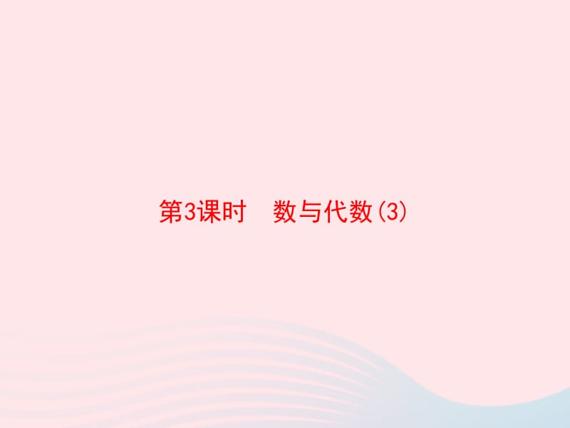 2020春四年级数学下册 10 总复习 第3课时 数与代数习题课件 新人教版.pptx_第1页