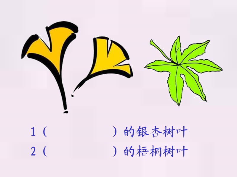 人教版小学语文二年级上册《蓝色的树叶》PPT课件 (2).ppt_第2页