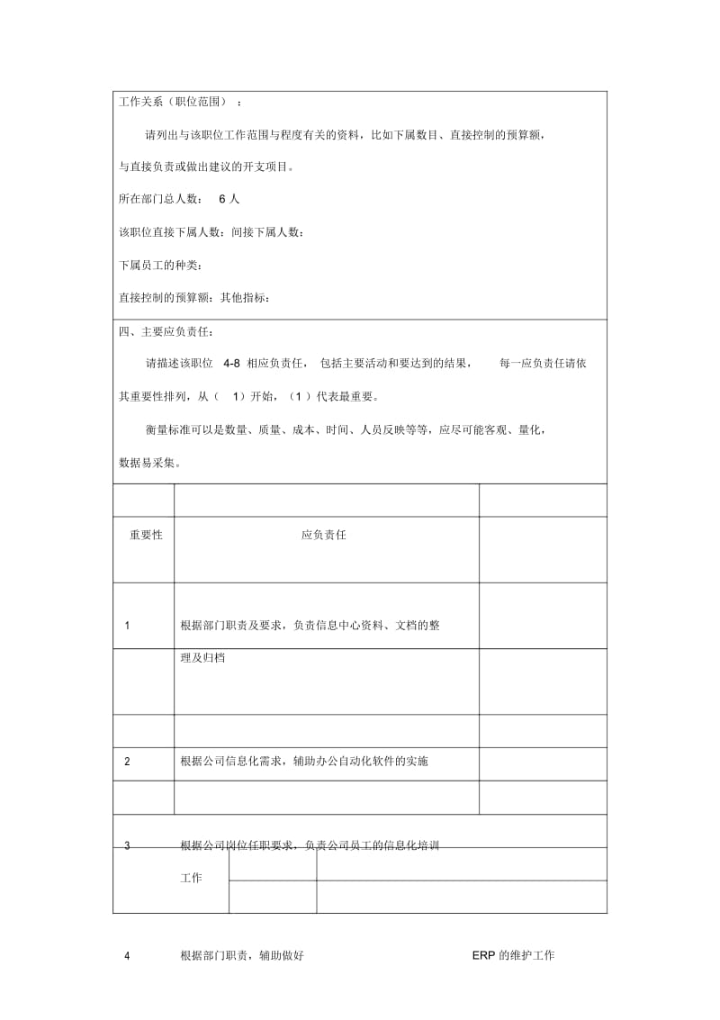 冠东车灯公司信息中心数据管理员职位说明书.docx_第2页