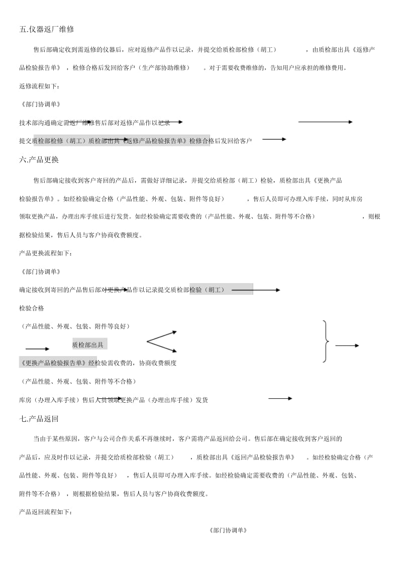 售后服务部工作内容售后服务部工作内容.docx_第3页