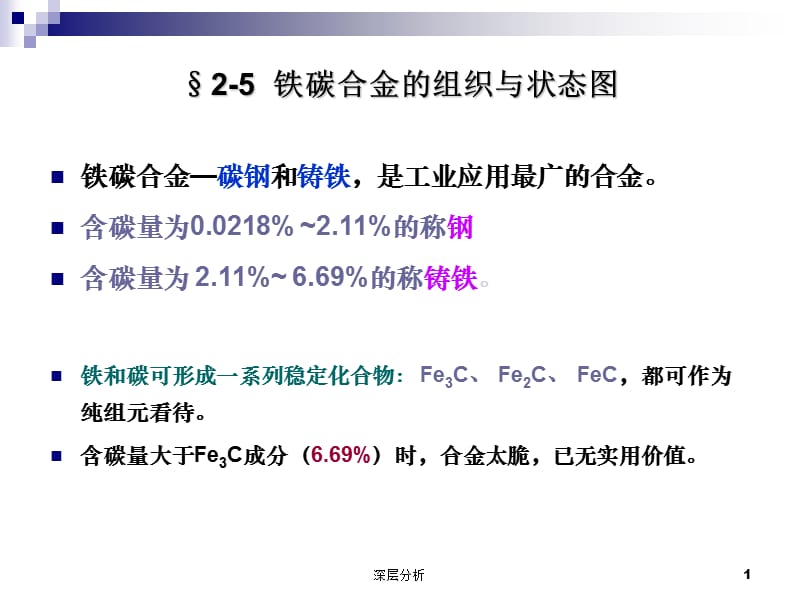 铁碳合金的相图的最全详细讲解【苍松书屋】.ppt_第1页