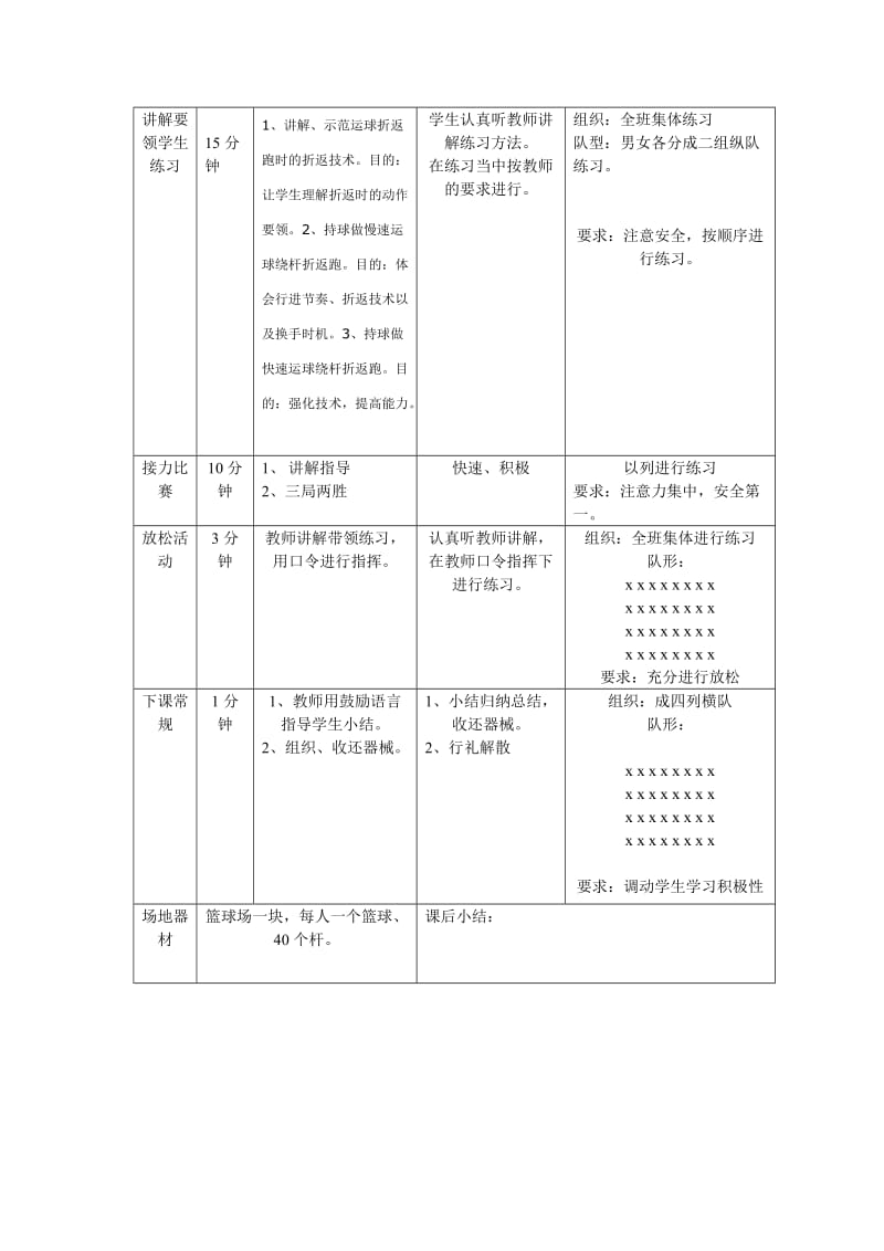 篮球绕杆运球.doc_第2页