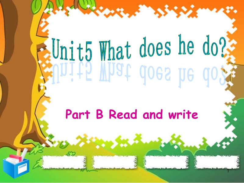 PEP新版 六年级上册 Unit5-B Read and write.ppt_第1页