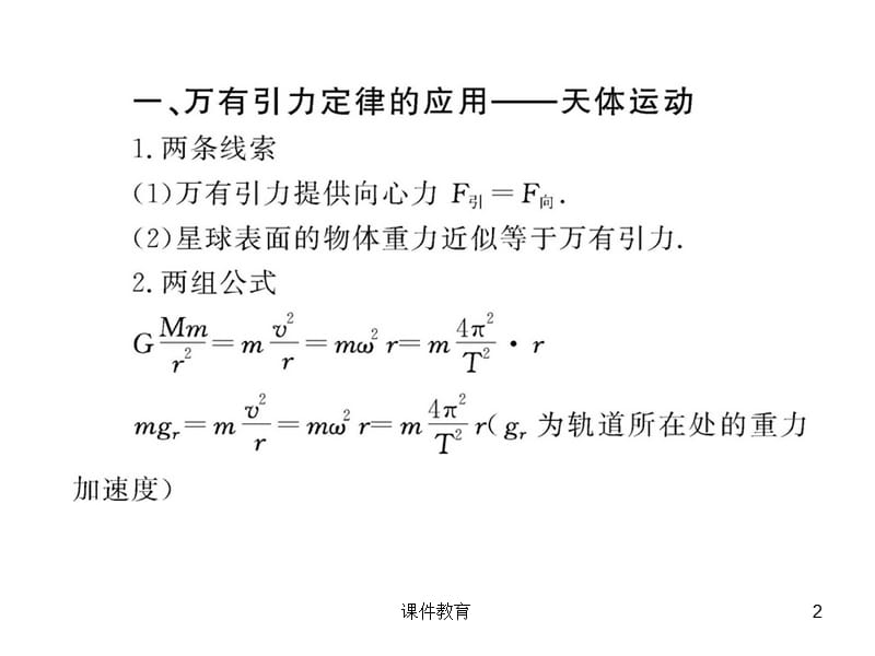 高中物理 卫星变轨问题[上课课件].ppt_第2页