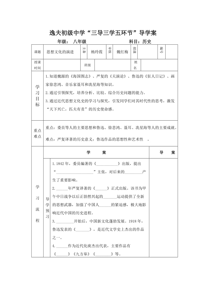 思想文化的演进.doc_第1页