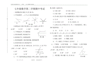 新人教版七年级下期中考试试卷.doc