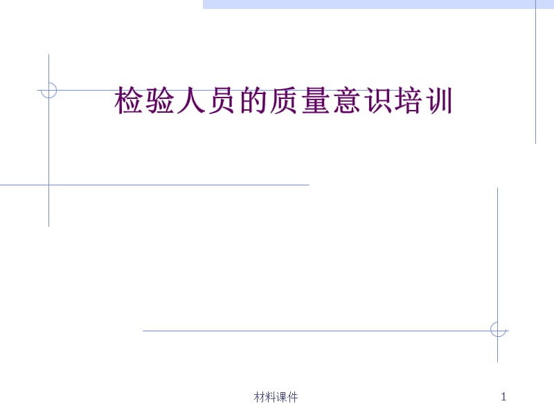 检验员质量意识培训（讲座教学）.ppt_第1页