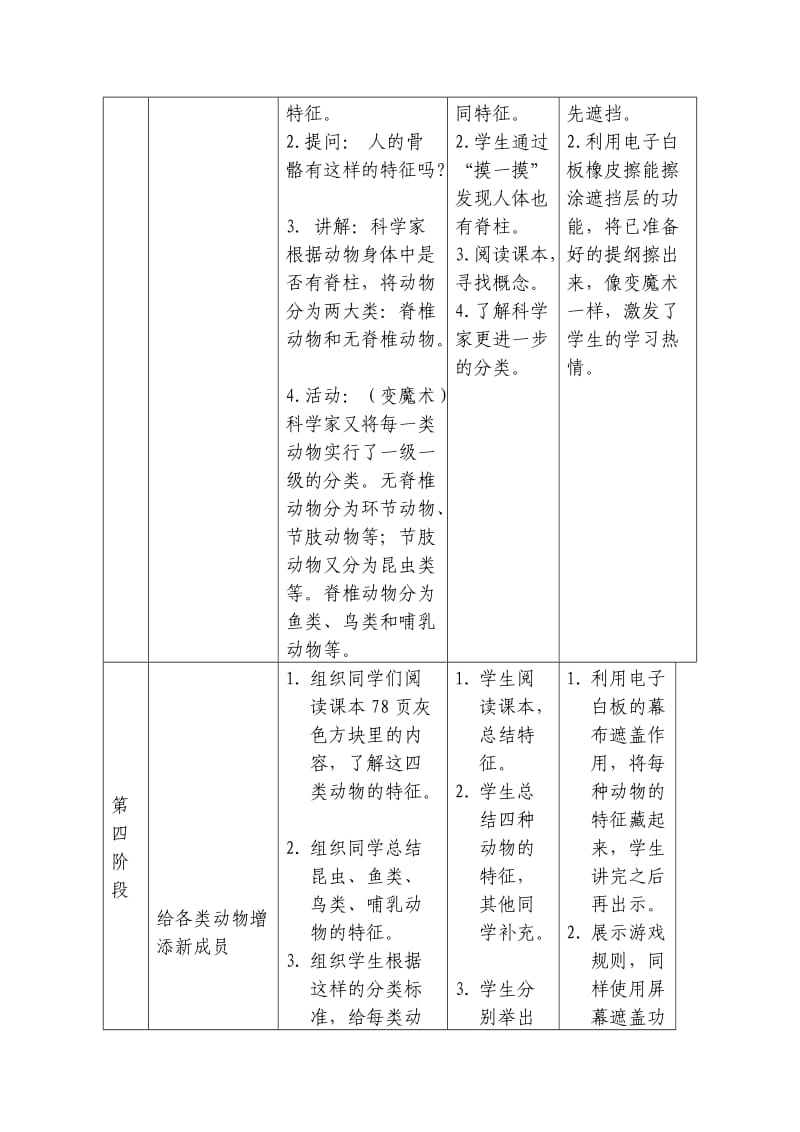 科学-《种类繁多的动物》-教学设计.doc_第3页