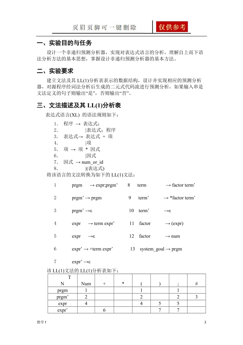 实验四 非递归预测分析[教育相关].doc_第2页