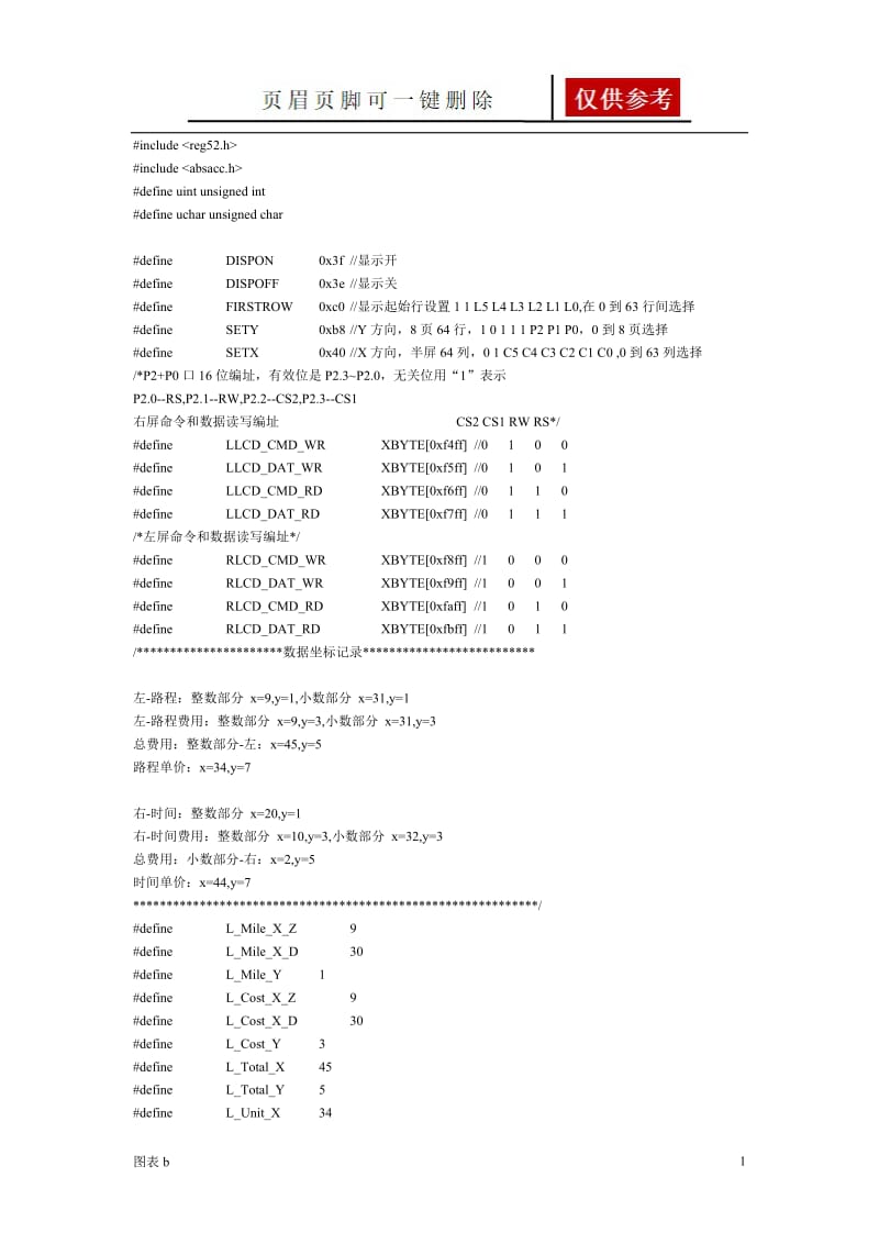 单片机出租车计价器程序及原理图[优质内容].doc_第1页