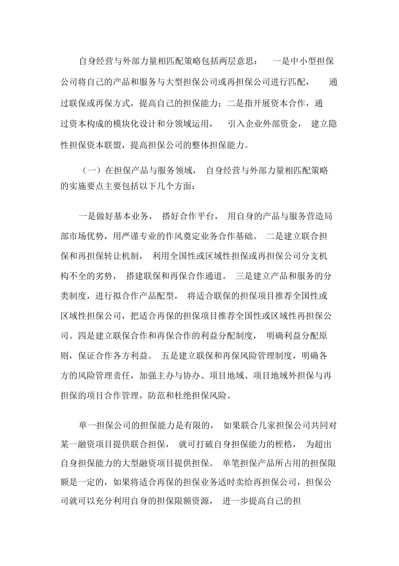 担保公司的产品与服务策划案(doc6页).docx_第3页