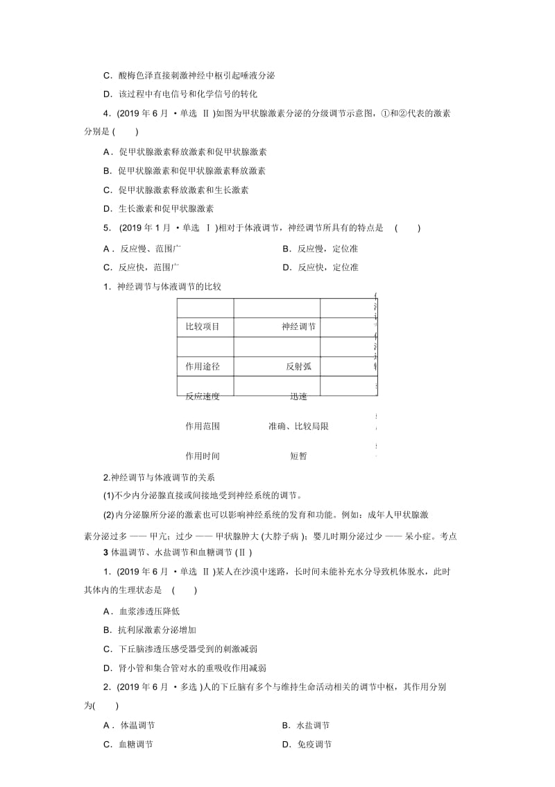 专题15人体的内环境与稳态.docx_第3页