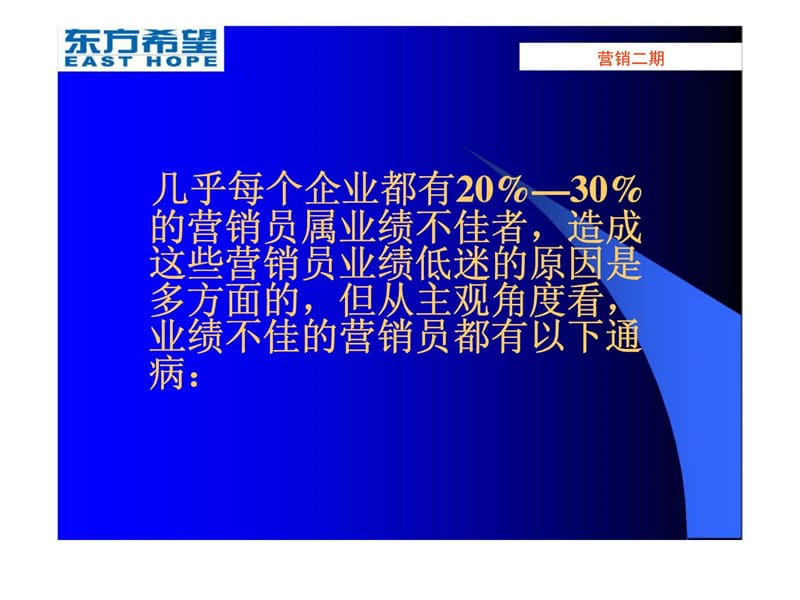 营销员业绩不佳的八大通病课件.ppt_第2页