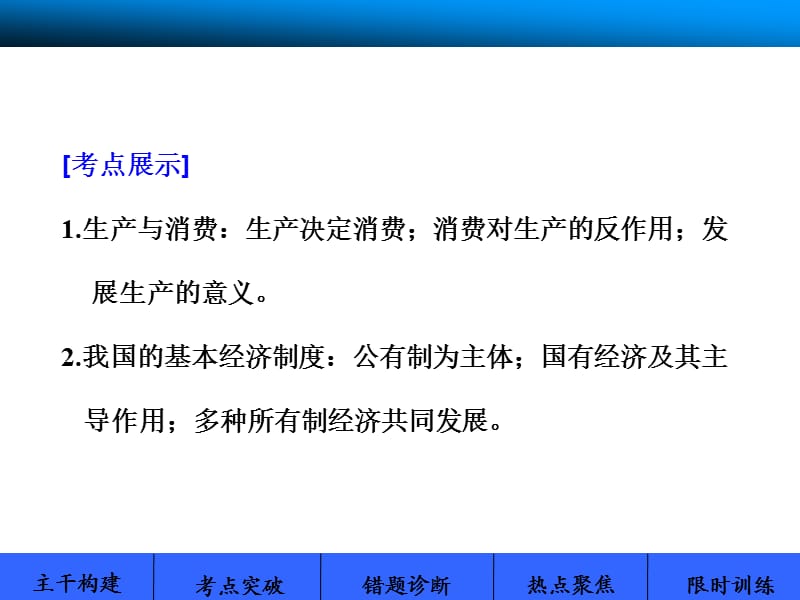 新教材复习 高三政治一轮复习精品课件：2.4生产与经济制度(必修1)[课时讲课].ppt_第2页