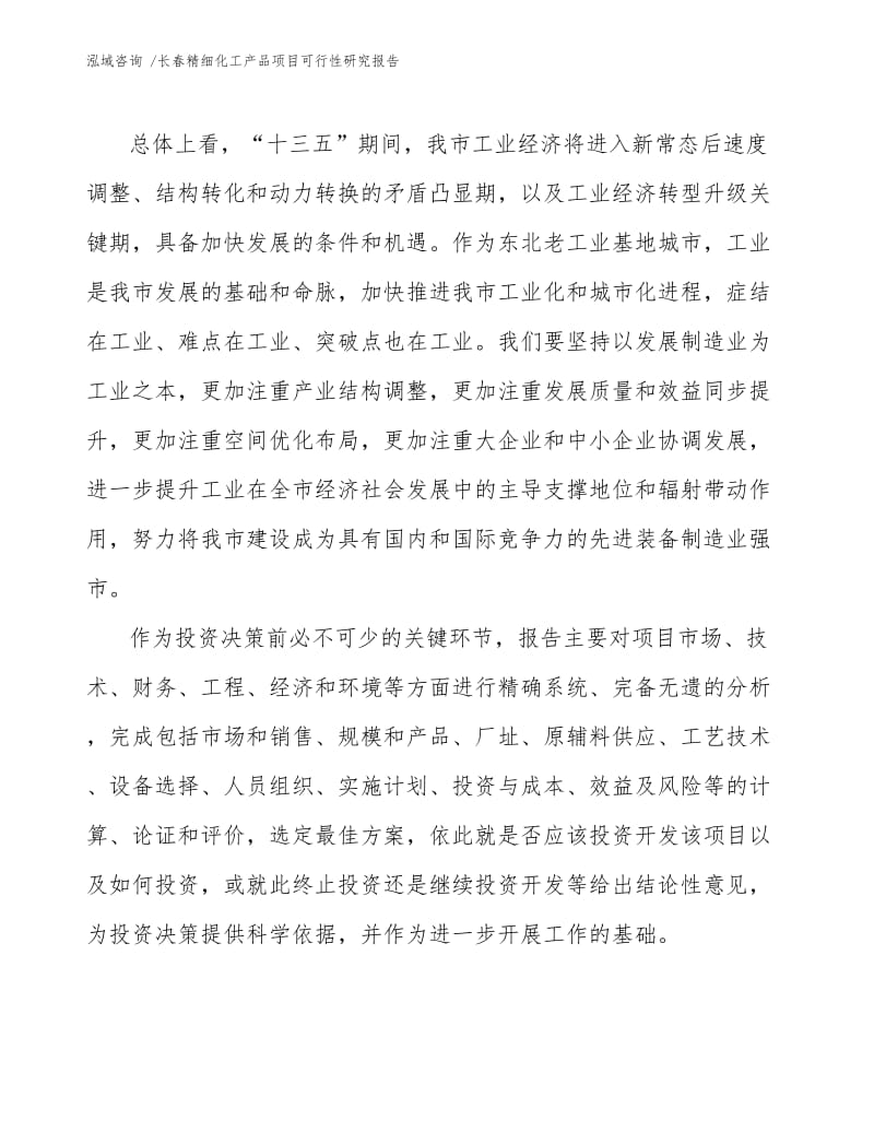 长春精细化工产品项目可行性研究报告.docx_第3页