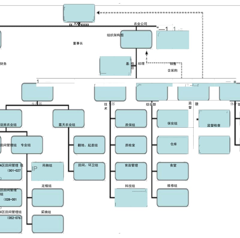 农业公司基地组织架构图.docx_第1页