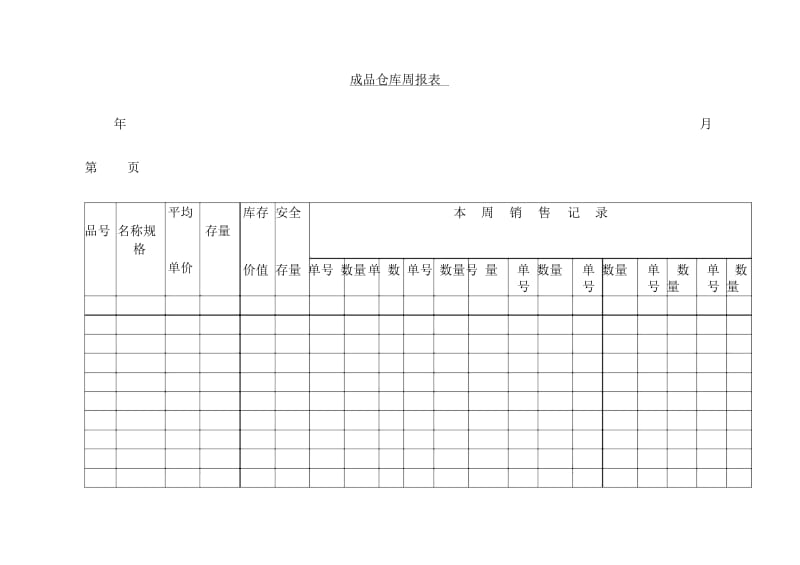 成本估价表格汇编.docx_第1页