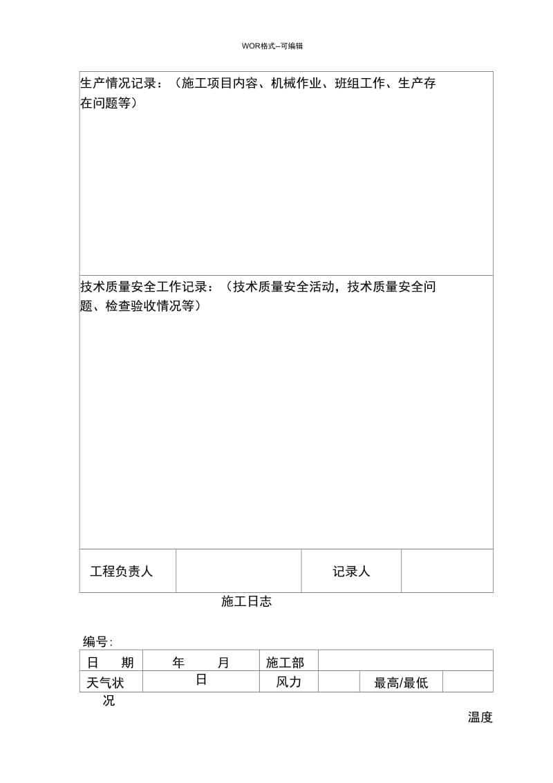 建筑工程施工日志47804.docx_第2页